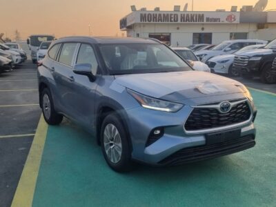 2026 Toyota Highlander 2.5 Litres inline‑4 hybrid Engine Grey SUV GCC Specs Automatic