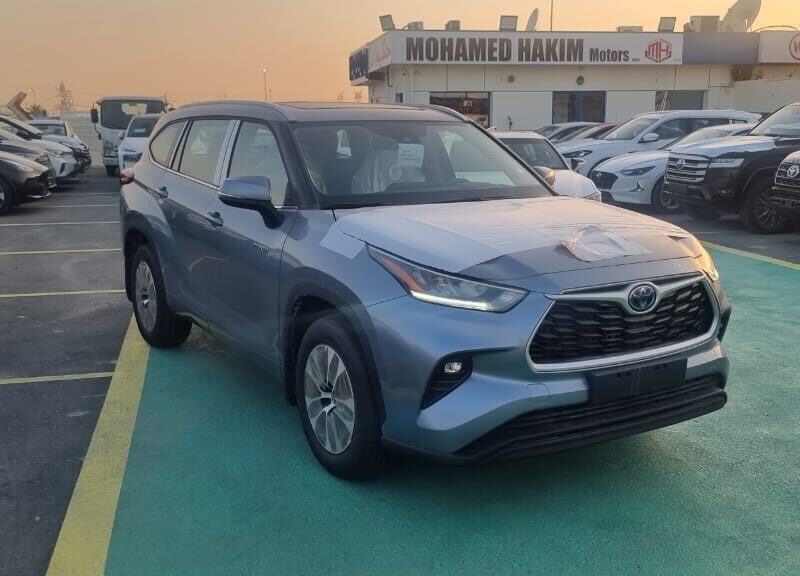 2026 Toyota Highlander 2.5 Litres inline‑4 hybrid Engine Grey SUV GCC Specs Automatic