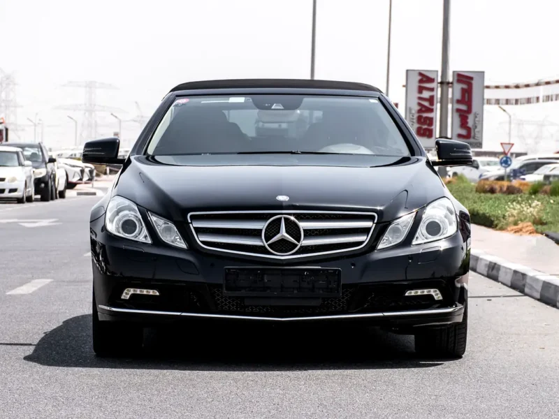 2011 Mercedes-Benz E-Class E 350 6 Cylinders Petrol Engine Black Soft Top Convertible Automatic