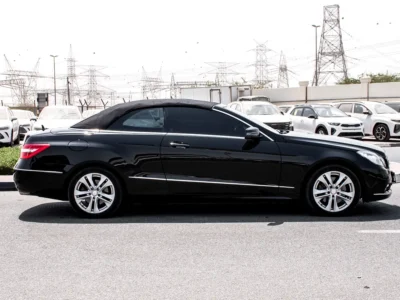 2011 Mercedes-Benz E-Class E 350 6 Cylinders Petrol Engine Black Soft Top Convertible Automatic