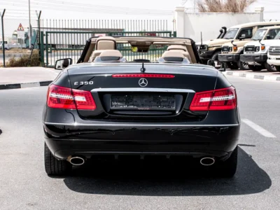 2011 Mercedes-Benz E-Class E 350 6 Cylinders Petrol Engine Black Soft Top Convertible Automatic