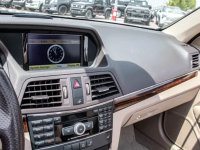 2011 Mercedes-Benz E-Class E 350 6 Cylinders Petrol Engine Black Soft Top Convertible Automatic