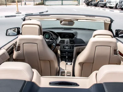 2011 Mercedes-Benz E-Class E 350 6 Cylinders Petrol Engine Black Soft Top Convertible Automatic