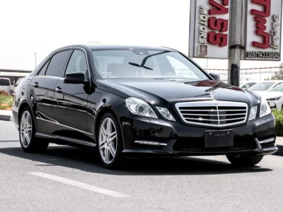 2012 Mercedes-Benz E-Class E 350 6 Cylinders Petrol Engine Black Sedan Japanese Specs
