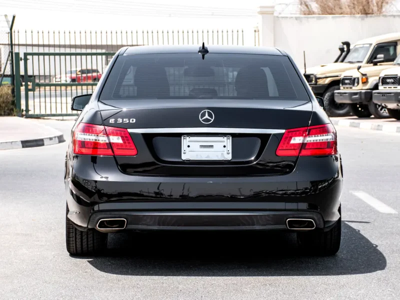 2012 Mercedes-Benz E-Class E 350 6 Cylinders Petrol Engine Black Sedan Japanese Specs