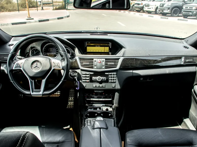 2012 Mercedes-Benz E-Class E 350 6 Cylinders Petrol Engine Black Sedan Japanese Specs