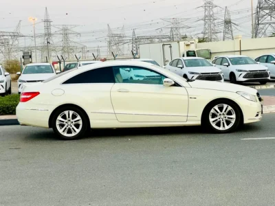 2009 Mercedes-Benz E-Class E 350 6 Cylinders Petrol Engine White Beige Coupe Japanese Specs