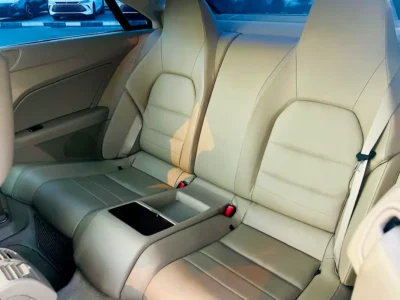 2009 Mercedes-Benz E-Class E 350 6 Cylinders Petrol Engine White Beige Coupe Japanese Specs