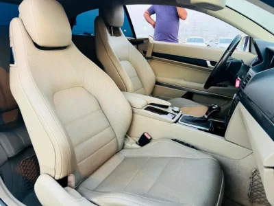 2009 Mercedes-Benz E-Class E 350 6 Cylinders Petrol Engine White Beige Coupe Japanese Specs