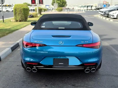 2023 Mercedes-Benz SL-Class SL 43 AMG 4 Cylinders Petrol Engine Blue Grey Hard Top Convertible