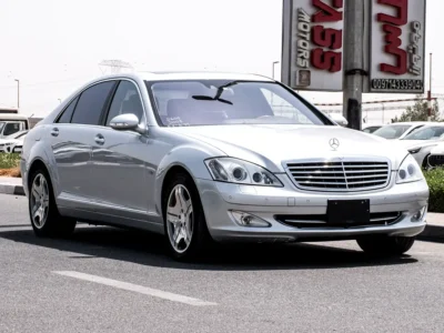 2008 Mercedes-Benz S-Class S 600 12 Cylinders Petrol Engine Silver Black Sedan Automatic