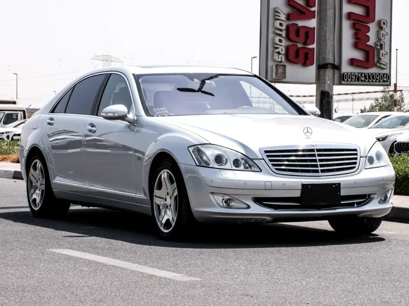 2008 Mercedes-Benz S-Class S 600 12 Cylinders Petrol Engine Silver Black Sedan Automatic