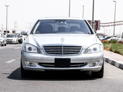 2008 Mercedes-Benz S-Class S 600 12 Cylinders Petrol Engine Silver Black Sedan Automatic