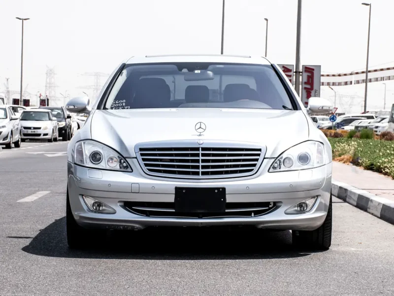 2008 Mercedes-Benz S-Class S 600 12 Cylinders Petrol Engine Silver Black Sedan Automatic
