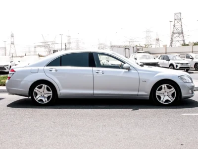 2008 Mercedes-Benz S-Class S 600 12 Cylinders Petrol Engine Silver Black Sedan Automatic