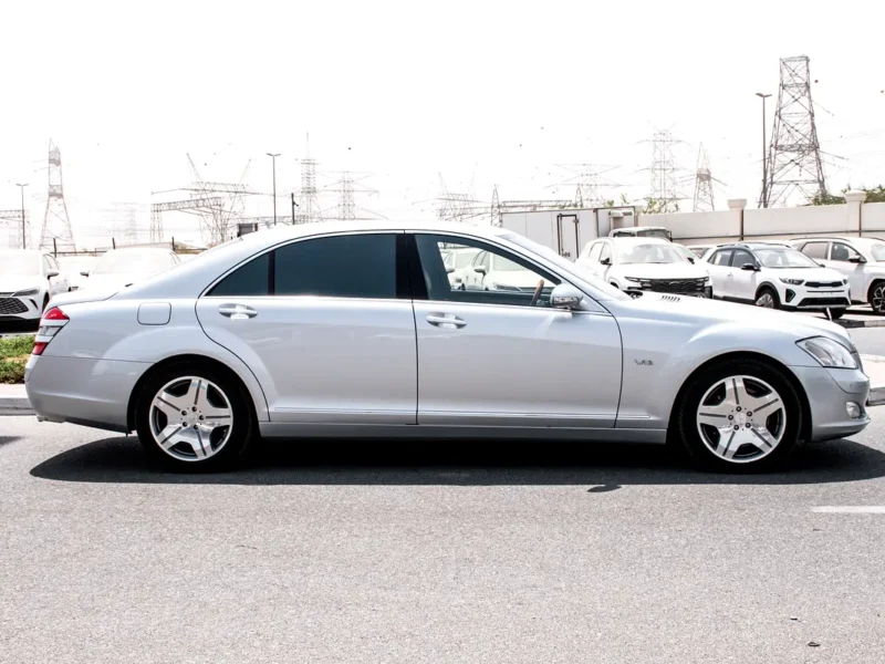 2008 Mercedes-Benz S-Class S 600 12 Cylinders Petrol Engine Silver Black Sedan Automatic