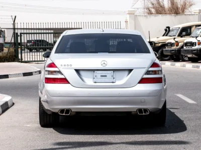 2008 Mercedes-Benz S-Class S 600 12 Cylinders Petrol Engine Silver Black Sedan Automatic