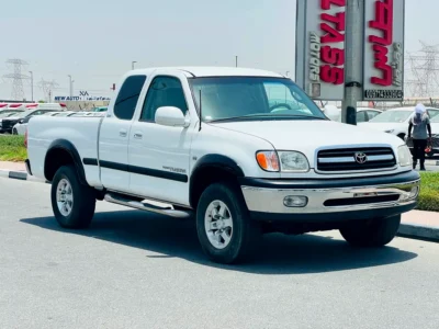 2000 Toyota Tundra Base 8 Cylinders Petrol Engine White Grey Pickup Truck Automatic
