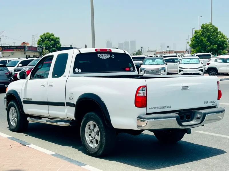 2000 Toyota Tundra Base 8 Cylinders Petrol Engine White Grey Pickup Truck Automatic