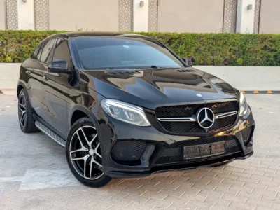 2016 Mercedes-Benz GLE Coupe GLE 450 4MATIC 6 Cylinders Petrol Engine Black Tan Coupe GCC Specs