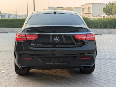 2016 Mercedes-Benz GLE Coupe GLE 450 4MATIC 6 Cylinders Petrol Engine Black Tan Coupe GCC Specs