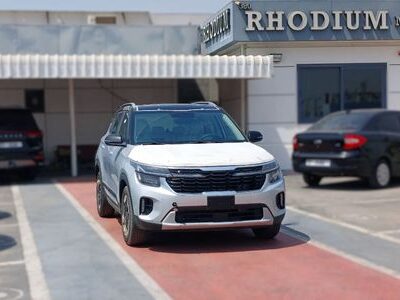 2026 Kia Seltos 1.4 Litres 4 Cylinders Turbo Petrol Engine Silver White SUV GCC Specs