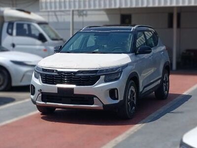 2026 Kia Seltos 1.4 Litres 4 Cylinders Turbo Petrol Engine Silver White SUV GCC Specs
