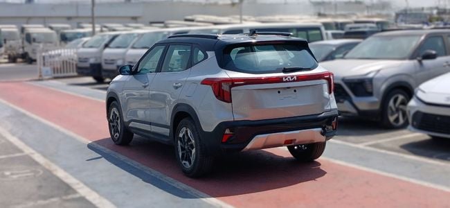 2026 Kia Seltos 1.4 Litres 4 Cylinders Turbo Petrol Engine Silver White SUV GCC Specs