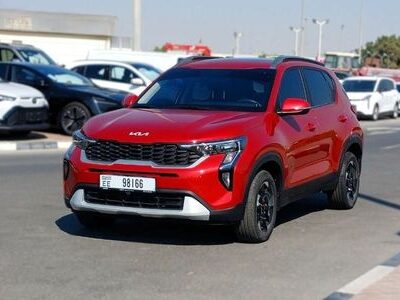 2025 Kia Sonet 1.5 Litres 4 Cylinders Petrol Engine Red Black SUV GCC Specs Automatic