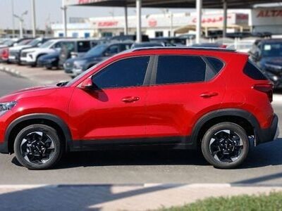 2025 Kia Sonet 1.5 Litres 4 Cylinders Petrol Engine Red Black SUV GCC Specs Automatic
