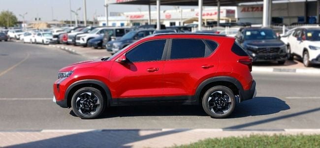 2025 Kia Sonet 1.5 Litres 4 Cylinders Petrol Engine Red Black SUV GCC Specs Automatic