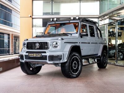 2021 Mercedes-Benz G-Class Brabus G 800 XLP Adventure 8 Cylinders Petrol Engine Grey Orange Pickup Truck