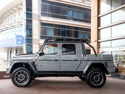 2021 Mercedes-Benz G-Class Brabus G 800 XLP Adventure 8 Cylinders Petrol Engine Grey Orange Pickup Truck