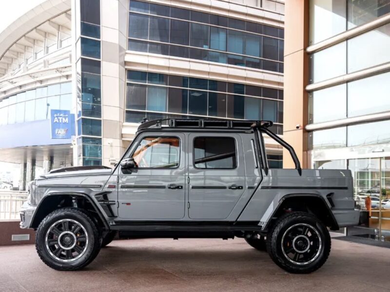 2021 Mercedes-Benz G-Class Brabus G 800 XLP Adventure 8 Cylinders Petrol Engine Grey Orange Pickup Truck