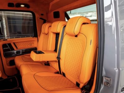 2021 Mercedes-Benz G-Class Brabus G 800 XLP Adventure 8 Cylinders Petrol Engine Grey Orange Pickup Truck