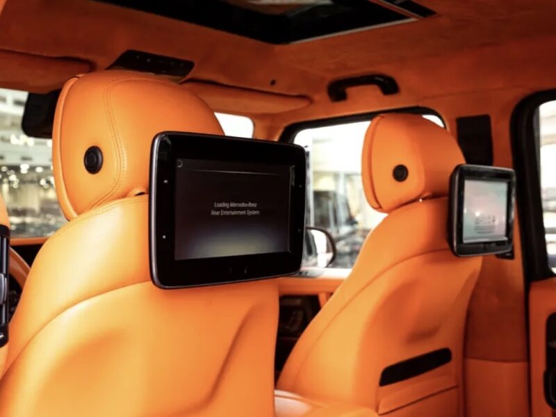 2021 Mercedes-Benz G-Class Brabus G 800 XLP Adventure 8 Cylinders Petrol Engine Grey Orange Pickup Truck