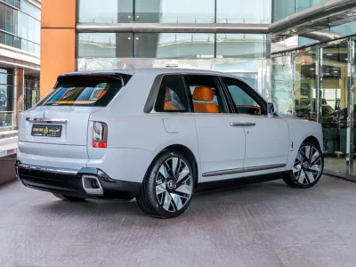 2026 Rolls-Royce Cullinan Silver Badge 12 Cylinders Petrol Engine Grey Orange SUV Automatic