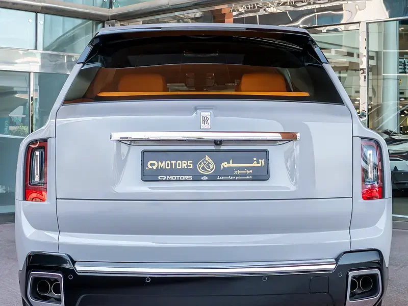 2026 Rolls-Royce Cullinan Silver Badge 12 Cylinders Petrol Engine Grey Orange SUV Automatic