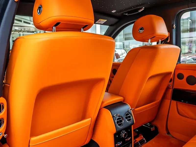 2026 Rolls-Royce Cullinan Silver Badge 12 Cylinders Petrol Engine Grey Orange SUV Automatic