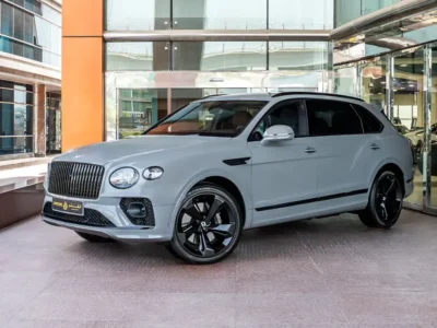 2023 Bentley Bentayga EWB 4.0 Litres Twin-Turbo V8 Petrol Engine Grey Black SUV