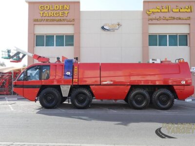 2003 Rosenbauer MAN 36.1000VF 8x8 Airport Fire Truck 12 Cylinders Diesel Engine Red