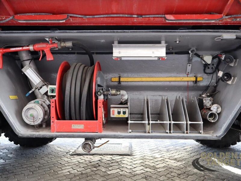 2003 Rosenbauer MAN 36.1000VF 8x8 Airport Fire Truck 12 Cylinders Diesel Engine Red