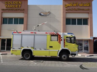 2007 Mercedes Atego 1628 4x2 Fire Truck 6 Cylinders Diesel Engine Yellow