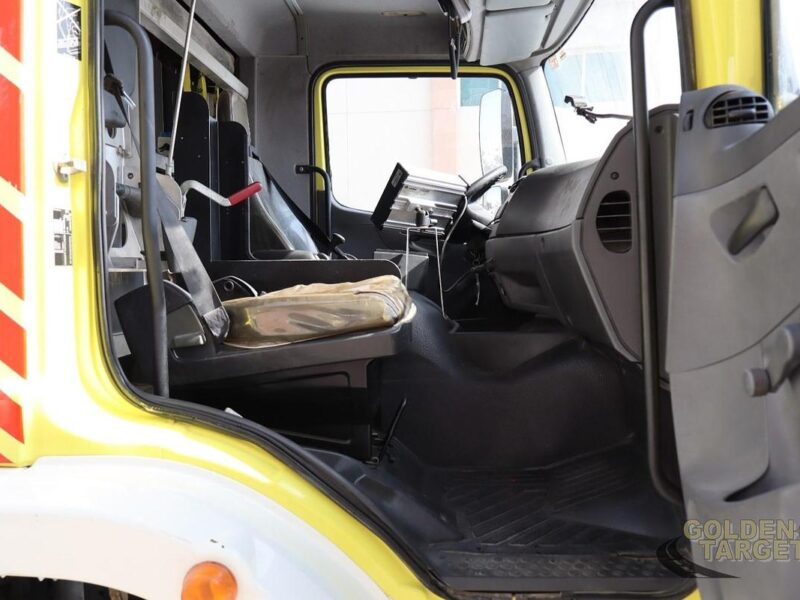 2007 Mercedes Atego 1628 4x2 Fire Truck 6 Cylinders Diesel Engine Yellow