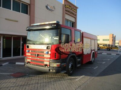 2001 SCANIA 94G 310 4x2 Fire Truck 6 Cylinders Diesel Engine Automatic Red