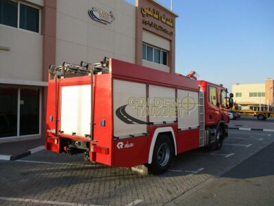 2001 SCANIA 94G 310 4x2 Fire Truck 6 Cylinders Diesel Engine Automatic Red