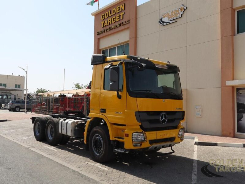 2009 Mercedes Actros 2646 6x4 Head Truck 6 Cylinders Diesel Engine Manual Yellow