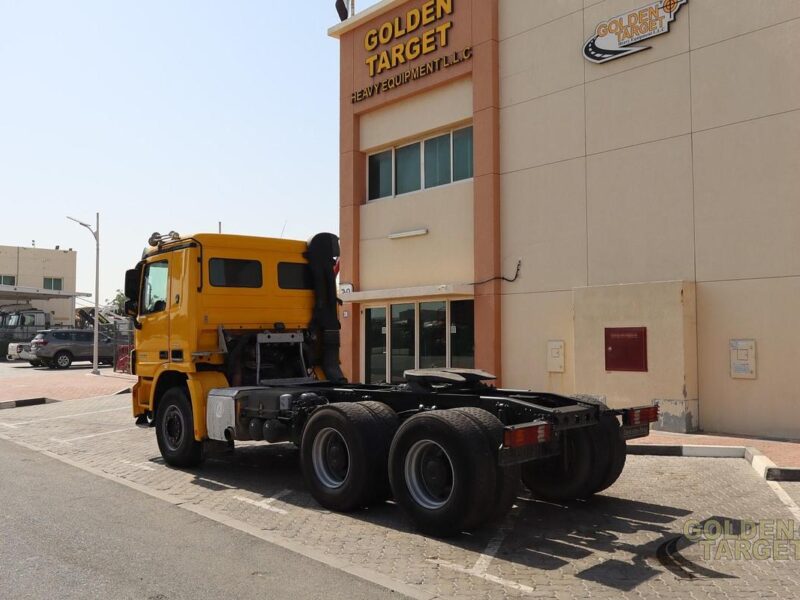 2009 Mercedes Actros 2646 6x4 Head Truck 6 Cylinders Diesel Engine Manual Yellow