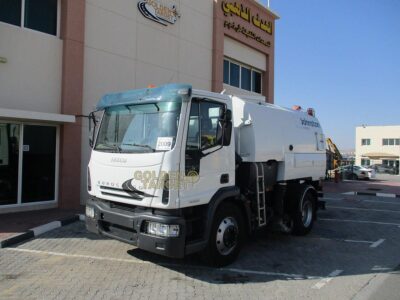 2009 IVECO EUROCARGO 140E21 4x2 Sweeper Truck 6 Cylinders Diesel Engine Manual White