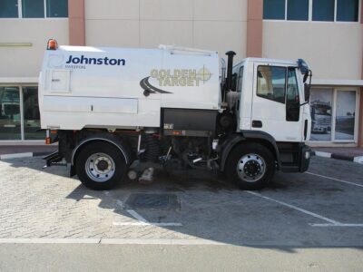 2009 IVECO EUROCARGO 140E21 4x2 Sweeper Truck 6 Cylinders Diesel Engine Manual White
